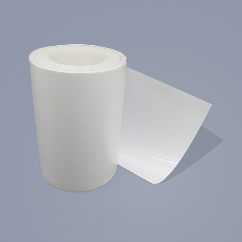 Uvolňovací papír s bílým zrnem